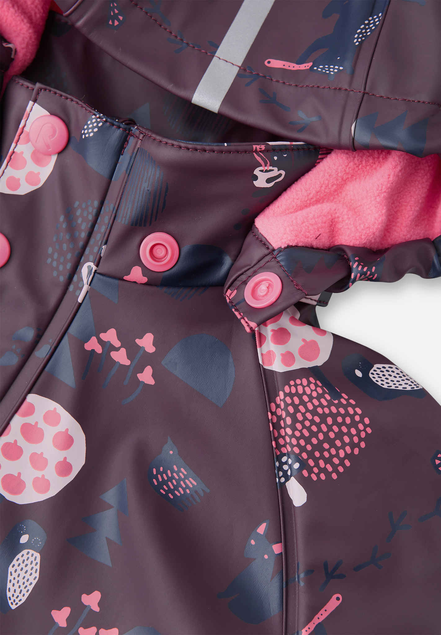 Gefütterte Kinder Regenjacke Koski