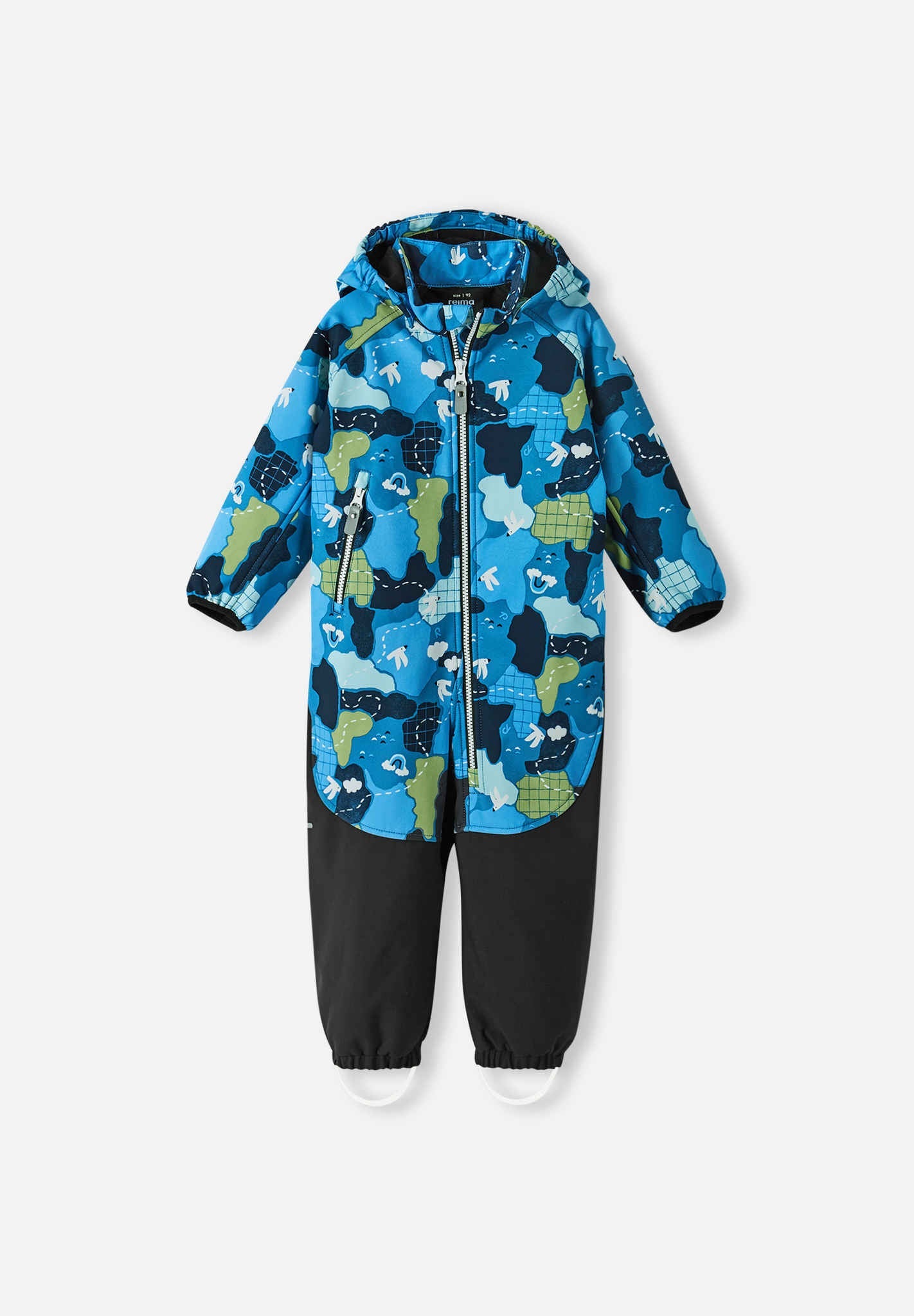 Kleinkinder Softshell Overall Mjosa